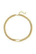 Necklace The Good Life Gold Color Stainless Steel