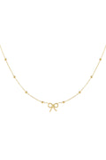 necklace bow basic