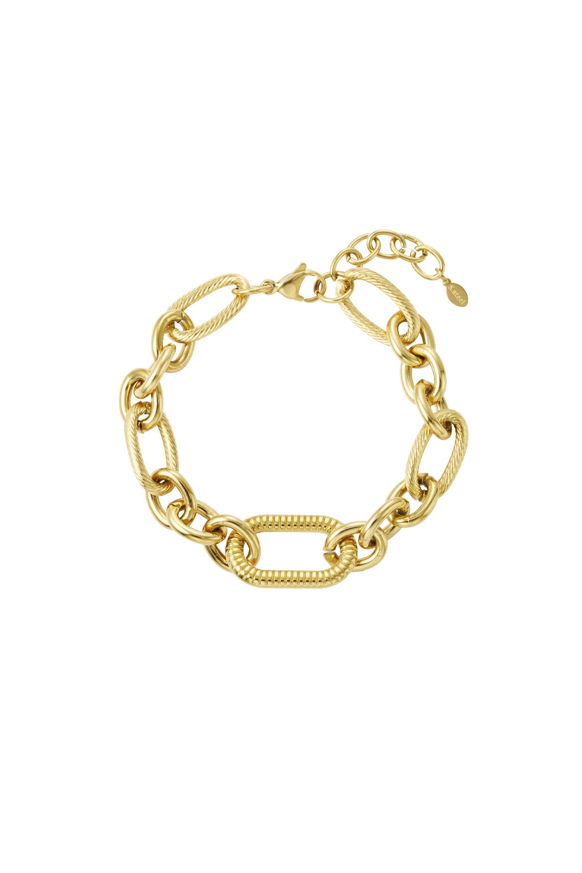 bold link chain bracelet