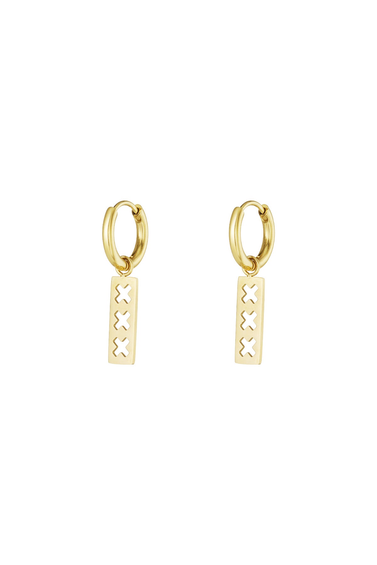 trio x earrings