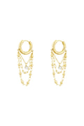 earrings chained up