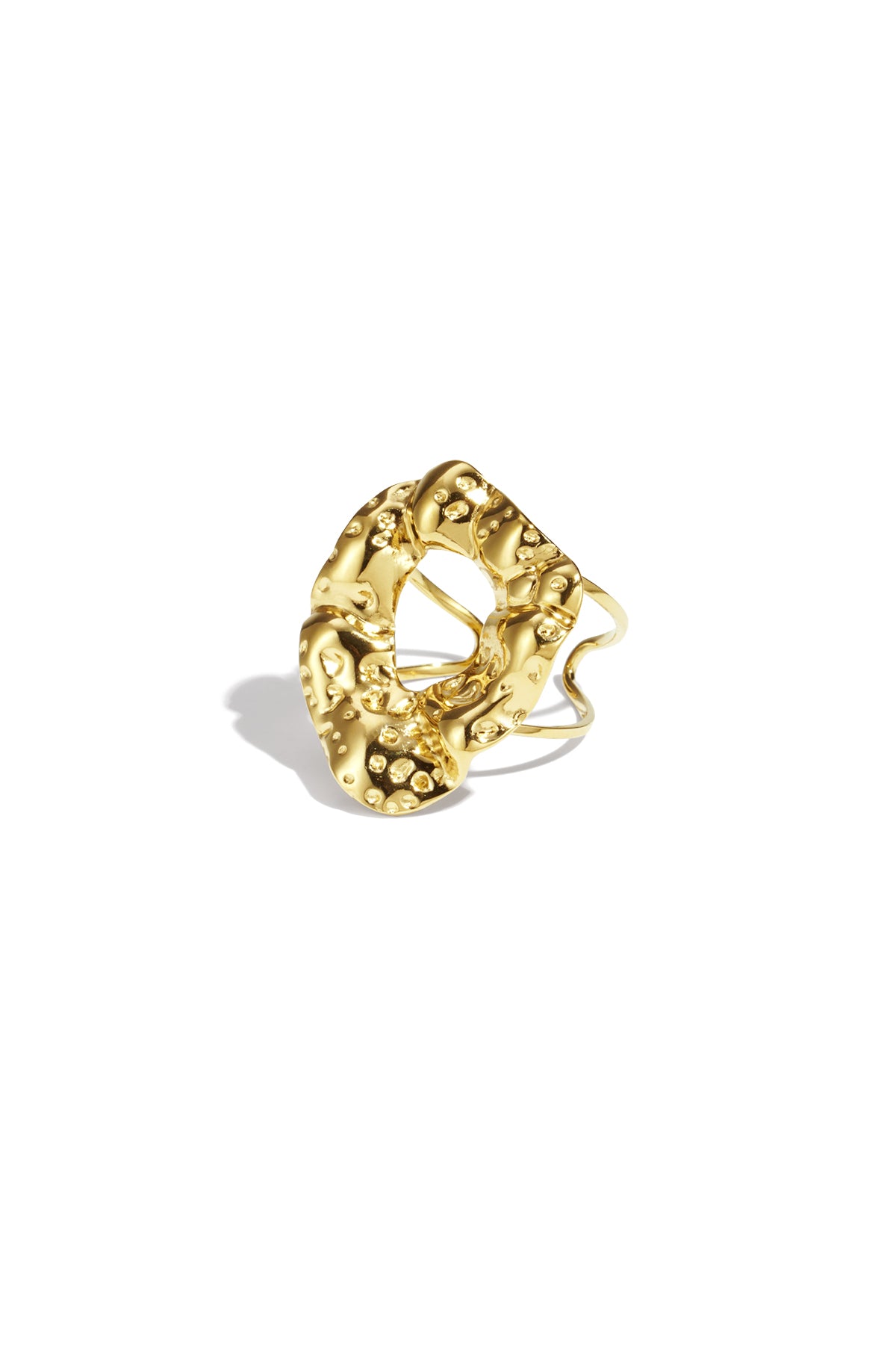 Stainless Steel Statement Rings irregular shape Casual Daily Simple Series Women's jewelry