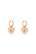 Heartfelt charm Earrings