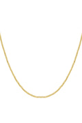 Solid bead necklace-4mm