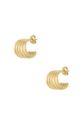 Stainless Steel Stud Earrings Geometric Casual Daily Simple Series Women's jewelry