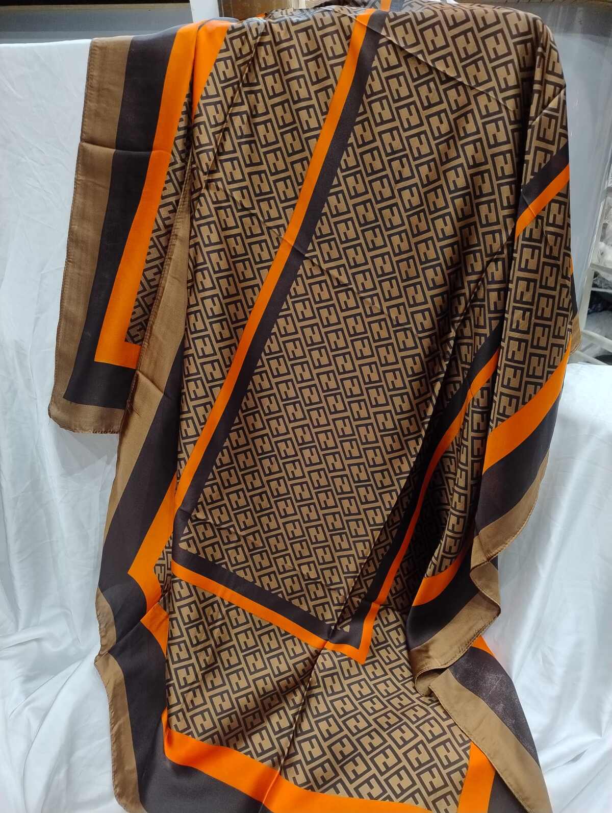 Echarpe beige 90cmX180cm