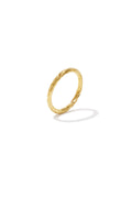 Minimalist ring with stripes